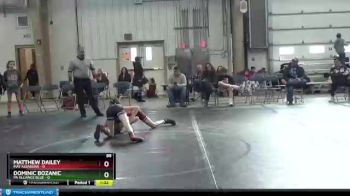 88 lbs Round 4 (6 Team) - Dominic Bozanic, PA Alliance Blue vs Matthew Dailey, Mat Assassins