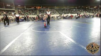 40 lbs Consolation - Olivia Hawes, Cowboy Wrestling Club vs Presley Edge, Piedmont