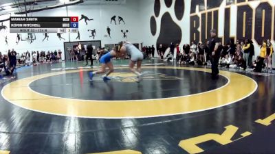 124 B Champ. Round 1 - Korin Mitchell, Muskegon Community College vs Mariah Smith, McKendree University