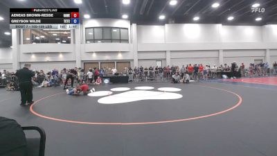 105-109 lbs Champ. Round 1 - Aeneas Brown-Resse, Gamehouse vs Greyson Wilde, The Colosseum Training Center
