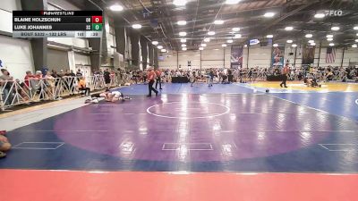 132 lbs Consi Of 32 #2 - Blaine Holzschuh, OH vs Luke Johannes, SC