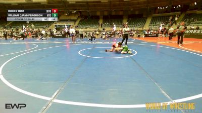 73 lbs Consi Of 16 #2 - Rocky Ruiz, Silvaback Training Center vs William (Liam) Ferguson, Minion Training Center