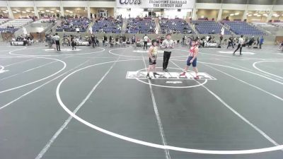 130 lbs Rr Rnd 2 - Cash Phares, Mayhem vs Karsen Gonzalez, West Amarillo Rhinos