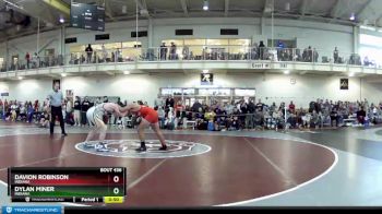 138 lbs Cons. Round 2 - Dylan Miner, Indiana vs Davion Robinson, Indiana