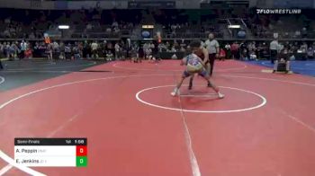 155 lbs Semifinal - Andrew Peppin, Unattached vs Eli Jenkins, JC Youth Wrestling Club