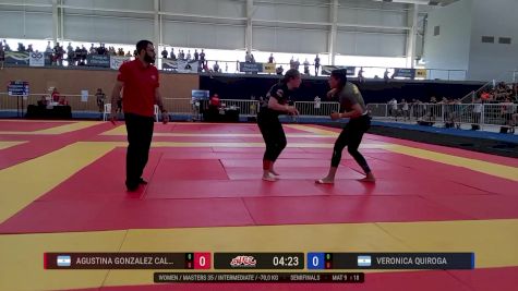 VERONICA QUIROGA vs AGUSTINA GONZALES 2025 ADCC South American Championship