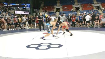 150 lbs Cons. Sub-rd Of 32 - Ahmet Zaggout, North Carolina vs Cael Smith, Ohio