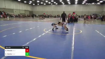 64 lbs Rr Rnd 5 - Analu Woode, Golden Back vs Cody Clarke, Roundtree Wrestling Academy