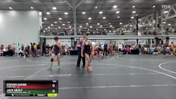 150 lbs Semis (4 Team) - Steven Hayek, Force WC vs Jack Healy, Town Wrestling VHW