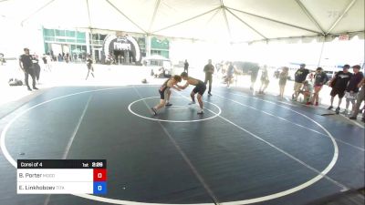 165 lbs Consi Of 4 - Brody Porter, Mogollon vs Eshi Linkhoboev, Titan Mercury WC