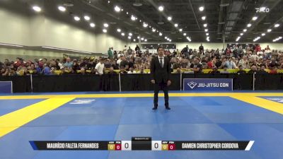 Damien Christopher Cordova vs Maurício Faleta Fernandes 2025 World Master IBJJF Jiu-Jitsu Championship