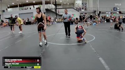 132 lbs Round 4 (8 Team) - Sean Garretson, Cavalier WC vs Tegan McCaw, Sly Fox