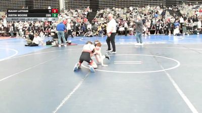 85-I lbs Consi Of 8 #2 - Isaiah Latham, Team Tugman vs Justin Moore, CRWA