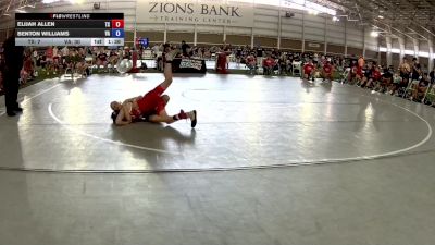 88 lbs Elijah Allen, Texas vs Benton Williams, Virginia