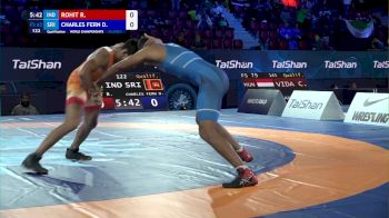 65 kg Qualif. - Rohit Rohit, India vs Divoshan Charles Fernando, Sri Lanka