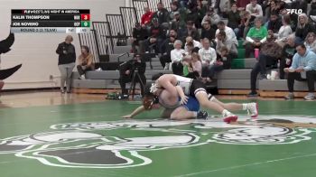 165 lbs Round 2 (3 Team) - Joe Novero, Creighton Prep vs Kalin Thompson, Norfolk