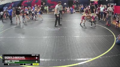 46 lbs Round 3 - Patrick Clinkscales, Palmetto State Wrestling Acade vs Henry Yeoman, CORE Wrestling