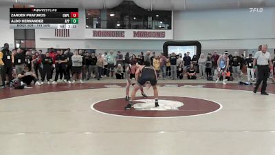 141 lbs Round Of 32 - Zander Phaturos, Campbell vs Aldo Hernandez, Appalachian State