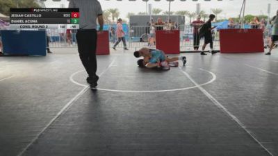 113 lbs Cons. Round 2 - Jesiah Castillo, West Covina High School vs Daniel Acuna, Team Credo