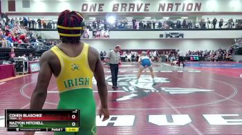 175 lbs Quarters & 1st Wb (16 Team) - Nazyon Mitchell, Dublin vs Cohen Blaschke, Trion