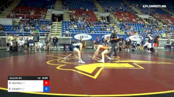 138 lbs Cons 64 #2 - Maximus Bentley, Maryland vs Robby Vaughn, Washington