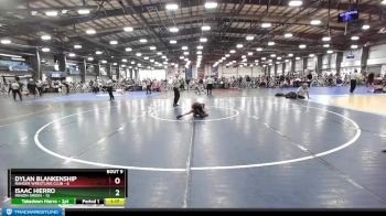 64 lbs Rd# 6- 9:00am Saturday Final Pool - Isaac Hierro, Minion Green vs Dylan Blankenship, Ranger Wrestling Club