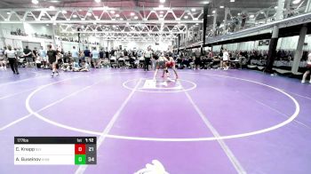 177 lbs Rr Rnd 1 - Chris. Knapp, Sly Fox Wrestling Club vs Alimkhan Guseinov, Vougar's Honors Wrestling