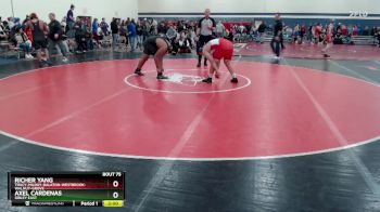 285 lbs Champ. Round 1 - Axel Cardenas, Sibley East vs Richer Yang, Tracy-Milroy-Balaton-Westbrook-Walnut-Grove