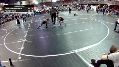 50 lbs Cons. Round 2 - Greyson Peterson, Impact Wrestling Club vs Jaxon Ryan, Louisville Wrestling Club
