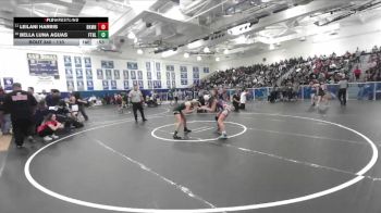 110 lbs Cons. Round 2 - Leilani Harris, Beckman vs Bella Luna Aguas, Foothill (Santa Ana)