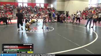 103 lbs Quarterfinal - Joseph Pezzatta, Lionheart Wrestling Club vs Mason Carpenter, Pace Wrestling Alliance