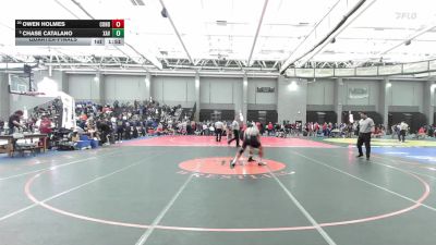 190 lbs Quarterfinal - Owen Holmes, Conard vs Chase Catalano, Xavier