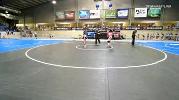 82 lbs Semifinal - Caley Graber, Summit Wrestling Academy vs Kailey Bug Salazar, Team Selma