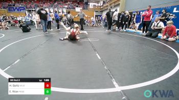 84 lbs Rr Rnd 2 - Hayden Opitz, Weatherford Youth Wrestling vs Emy Rice, Prodigy NDT