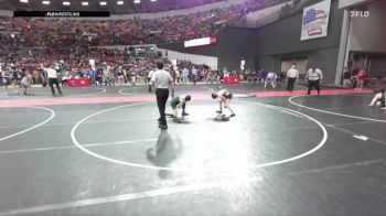 80 lbs Cons. Round 2 - Blythe Komorowski, Beaver Dam Youth Wrestling vs Bentley Mattie, West Salem/Bangor