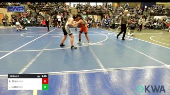 120 lbs Rr Rnd 2 - Anthony Drain, Mustang Bronco Wrestling Club vs Jase Coble, Cowboy Wrestling Club