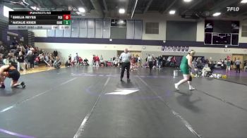 235 lbs Quarterfinal - Natalie Krier, Dubuque Hempstead vs Emelia Reyes, Prairie, Cedar Rapids