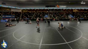 285 lbs Champ. Round 2 - Daniel Dalach, Joliet (Catholic Academy) vs Tyson Martin, La Crosse Aquinas