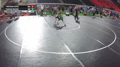 70 lbs Champ. Round 4 - Treygan Cates, Nevada vs Nathan Moore, Idaho