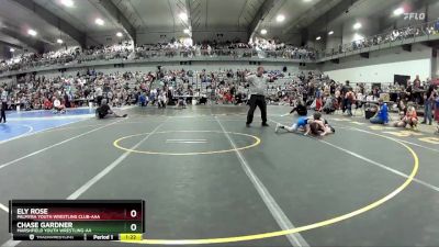 60 lbs Champ. Round 1 - Chase Gardner, Marshfield Youth Wrestling-AA  vs Ely Rose, Palmyra Youth Wrestling Club-AAA