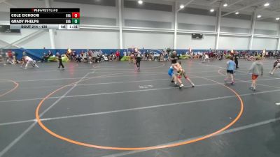 138 lbs Champ. Round 2 - Cole Cichocki, Unattached vs Grady Phelps, Unattached