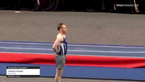 Joshua Cooper - Double Mini Trampoline, World Elite - 2021 USA Gymnastics Championships