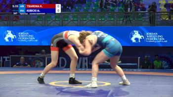 65 kg 1/8 Final - Kseniya Tsiarenia, Individual Neutral Athletes vs Madeline Kubicki, United States