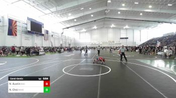 61 lbs Consolation - Nakai Austin, Bad Boys Wrestling vs Noah Choi, Rancho Bernardo WC