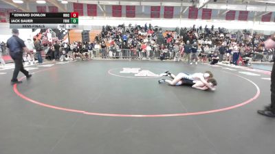 138 lbs Semifinal - Edward Donlon, Winchester vs Jack Sauer, Franklin