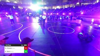 54 lbs 3rd Place - Dominik Chavez, Dominate WC vs Greysen Seim, Douglas WC