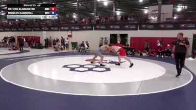 86 kg Cons. Round 5 - Nathan Blanchette, SKWC vs Thomas Sandoval, Bears Regional Training Center