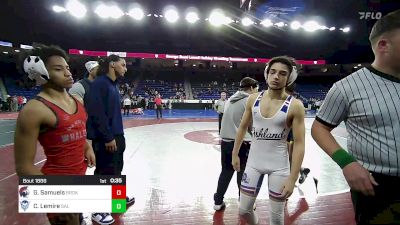 150 lbs Round Of 16 - Gabriel Samuels, Brookline vs Carter Lemire, Salem, NH