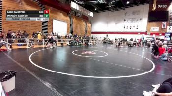 175 lbs Champ. Round 2 - Gabe Banister, Natrona County vs Jackson Sawyer, Mountain View
