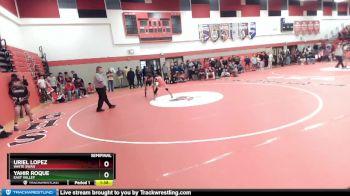 106 lbs Semifinal - Uriel Lopez, White Swan vs Yahir Roque, East Valley